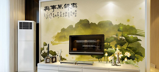 電視背景墻手繪